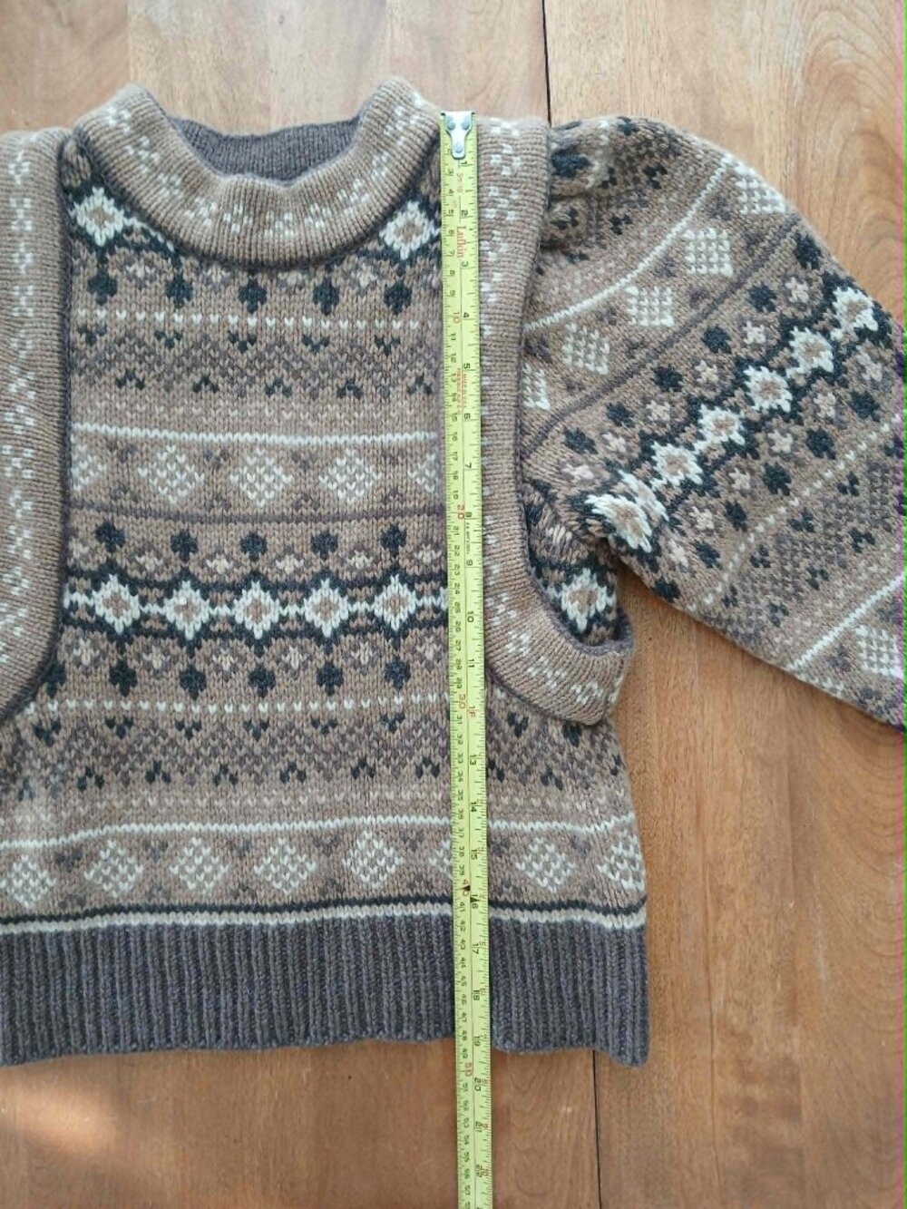 Sea New York Finja Fair Isle Sweater Size Small (fits like XS) - Picture 9 of 11